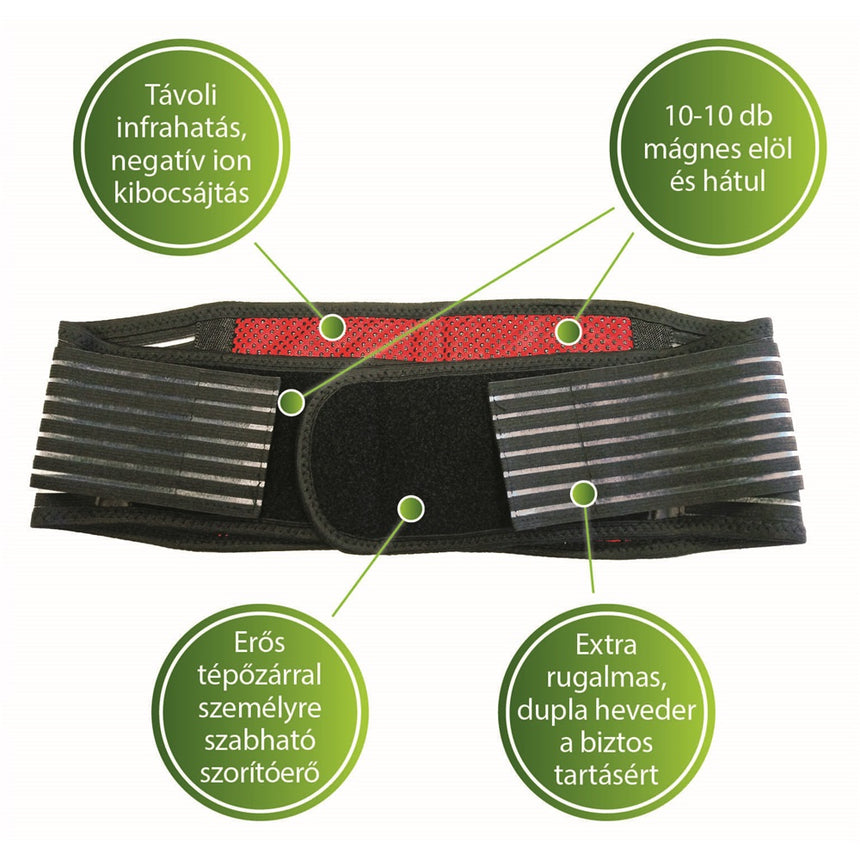 VivaFit Derékszorító Öv Mágnessel és Turmalinnal