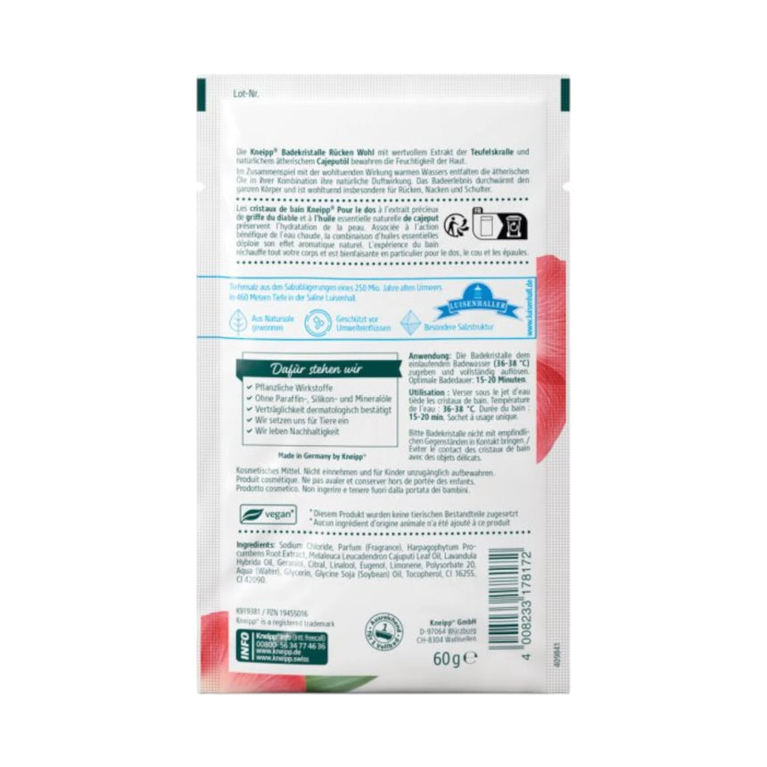 Kneipp Fürdőkristály - Hát- és Deréklazító 60g