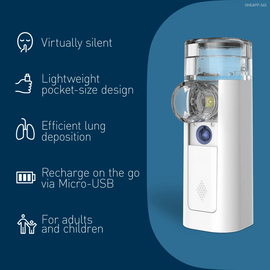 Omron mini Air 360+ rezgőmembrános mesh inhalátor