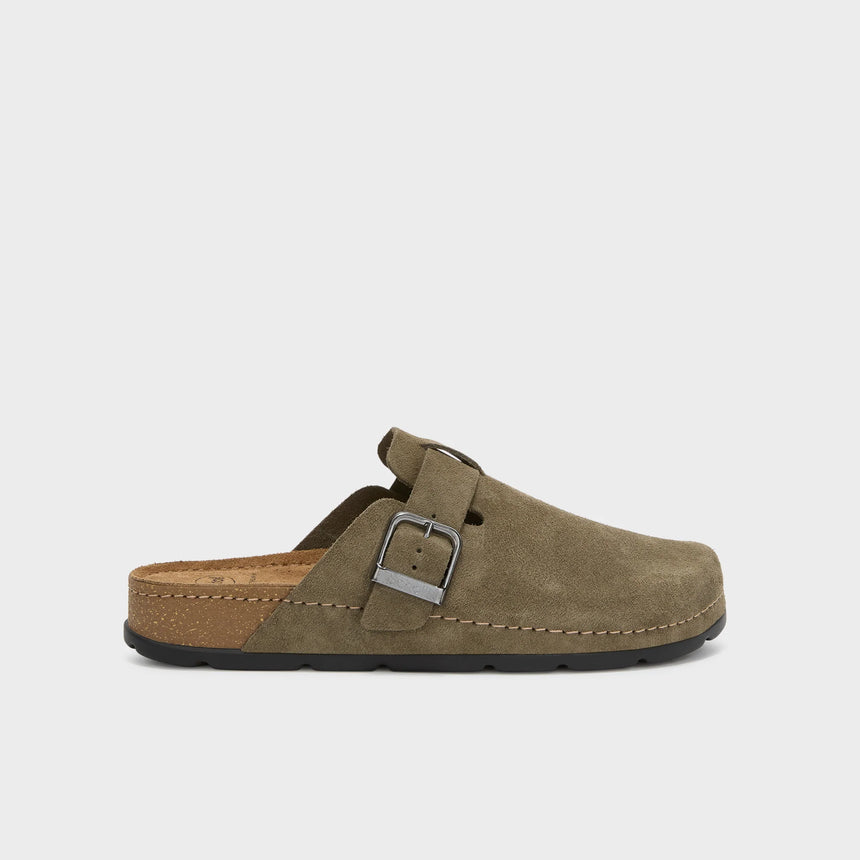 Scholl Bora Clog Man - Light Khaki