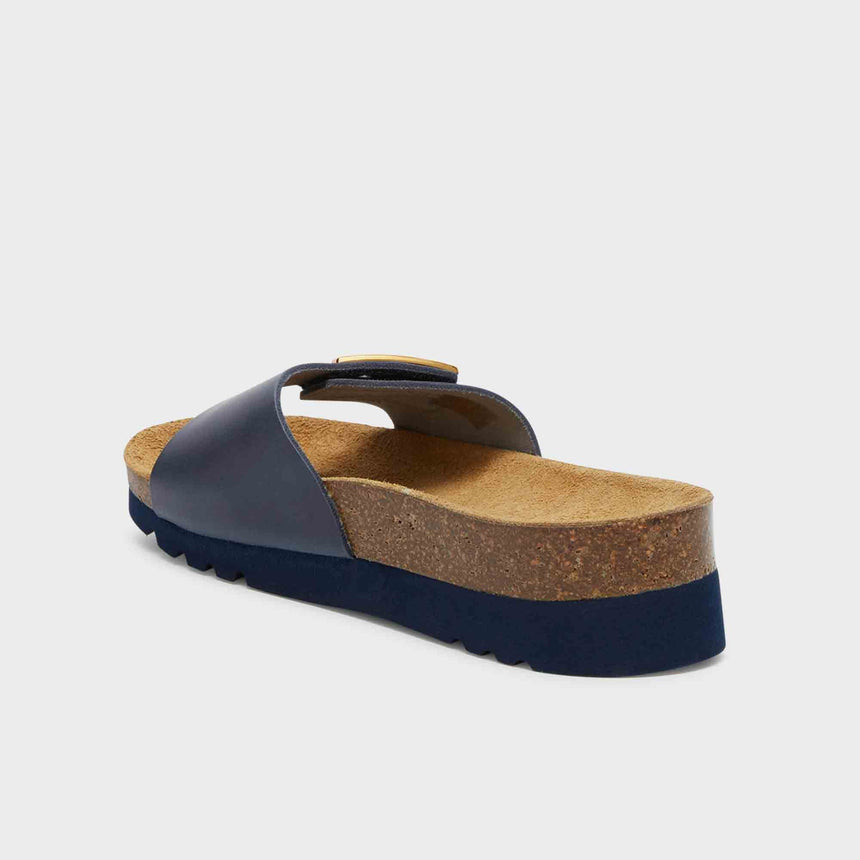 Scholl Monterey Mule - Navy Blue