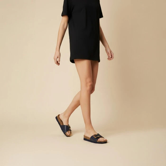 Scholl Monterey Mule - Navy Blue