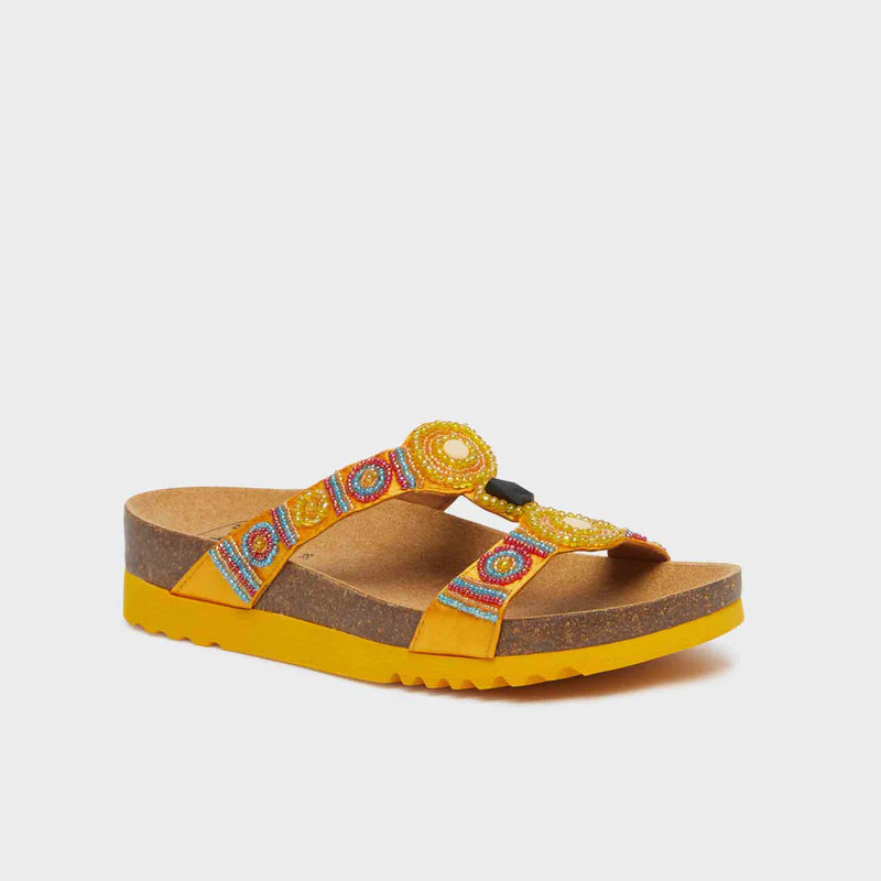 Scholl New Bogota Wedge - Sárga