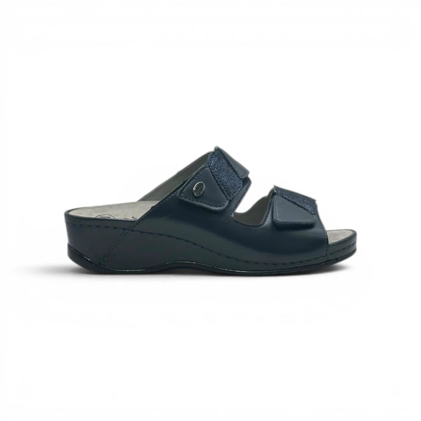 Scholl Nives 2 Straps - Navy Blue