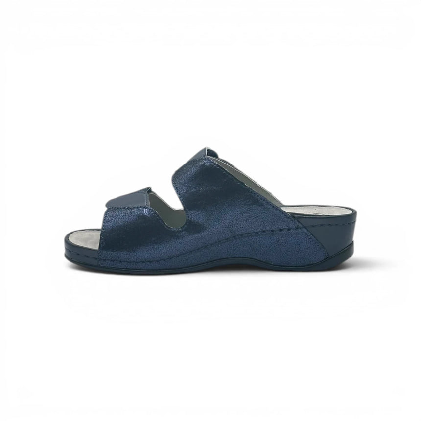 Scholl Nives 2 Straps - Navy Blue