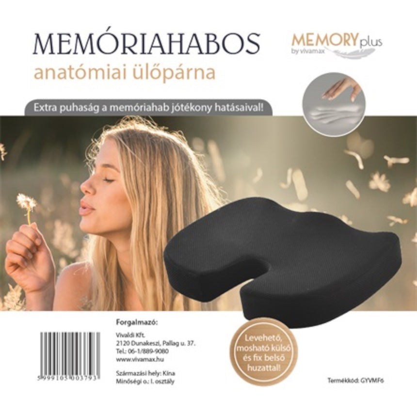 Vivafit Memóriahabos Anatómiai Ülőpárna