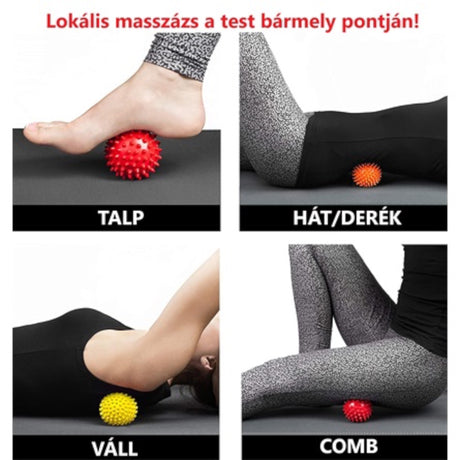 VivaFit Tüskés Masszírozó Labda