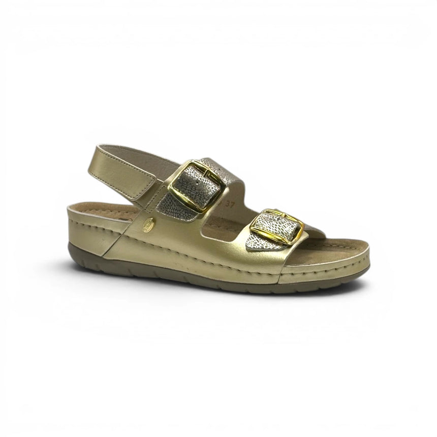 Scholl Aberdeen Sandal - Platina