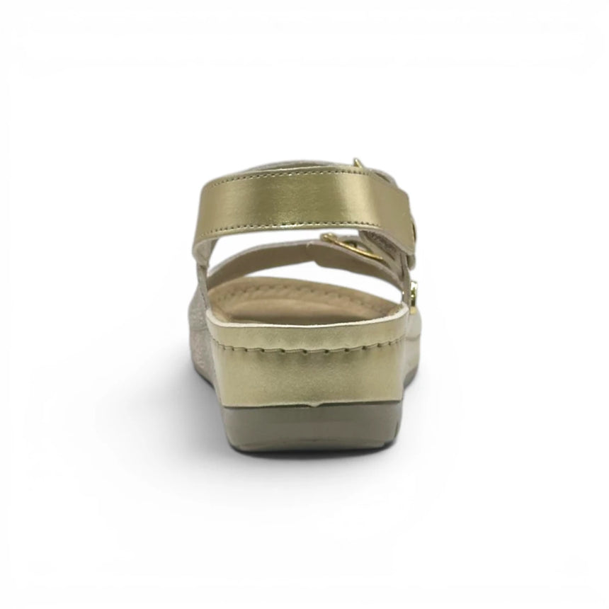 Scholl Aberdeen Sandal - Platina