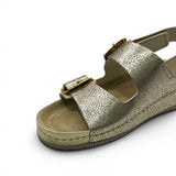 Scholl Aberdeen Sandal - Platina