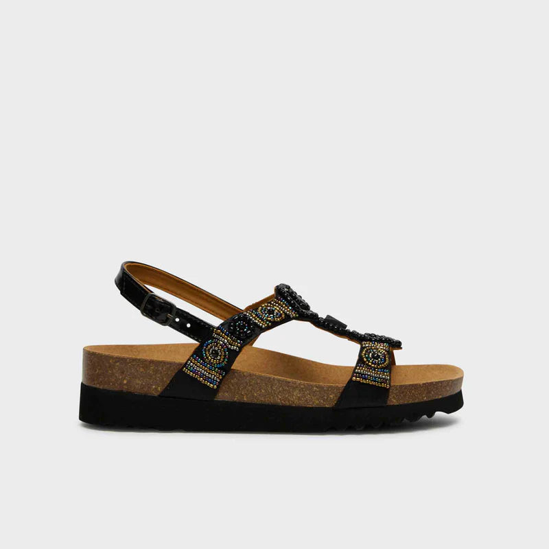 Scholl Bogota Sandal - Fekete