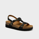 Scholl Bogota Sandal - Fekete