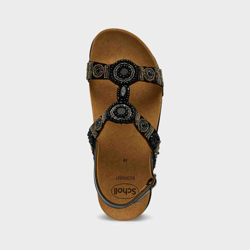 Scholl Bogota Sandal - Fekete