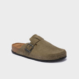 Scholl Bora Clog Man - Light Khaki