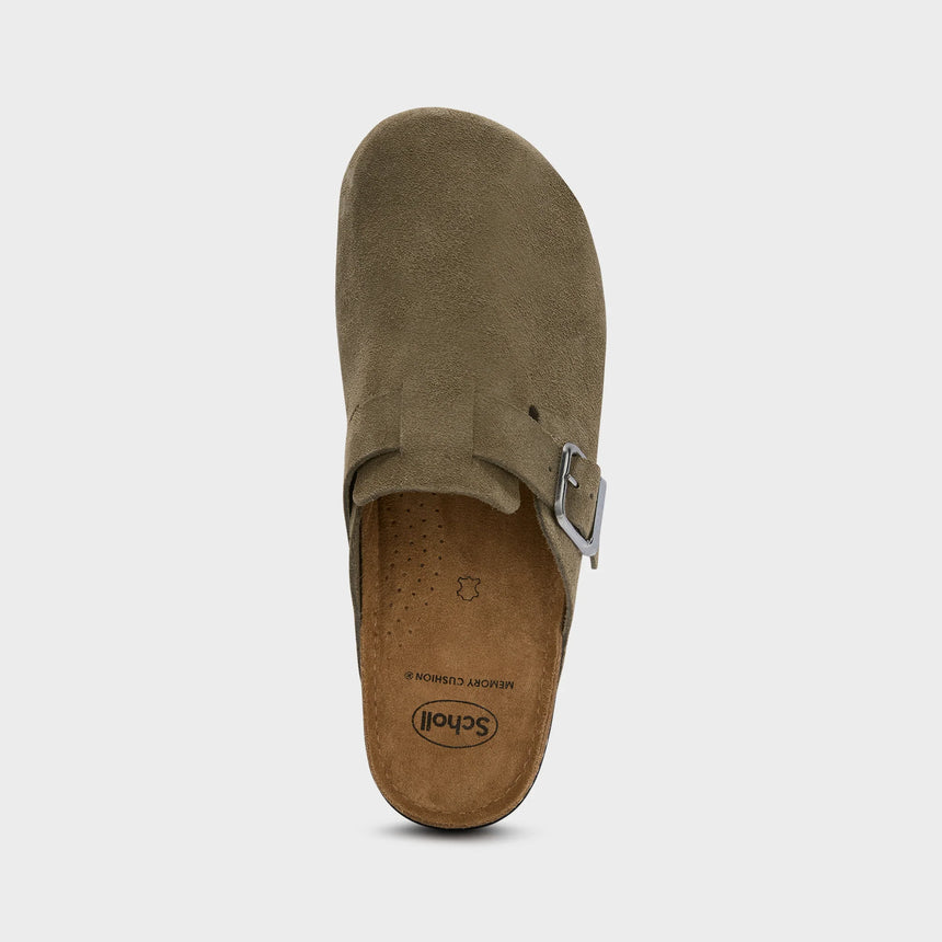 Scholl Bora Clog Man - Light Khaki
