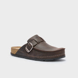 Scholl Bora Moccasin - Sötétbarna (Olajos bőr)