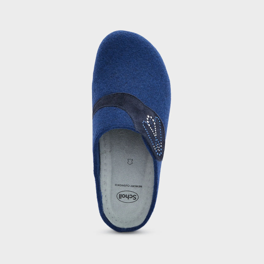 Scholl Bruges - denim kék