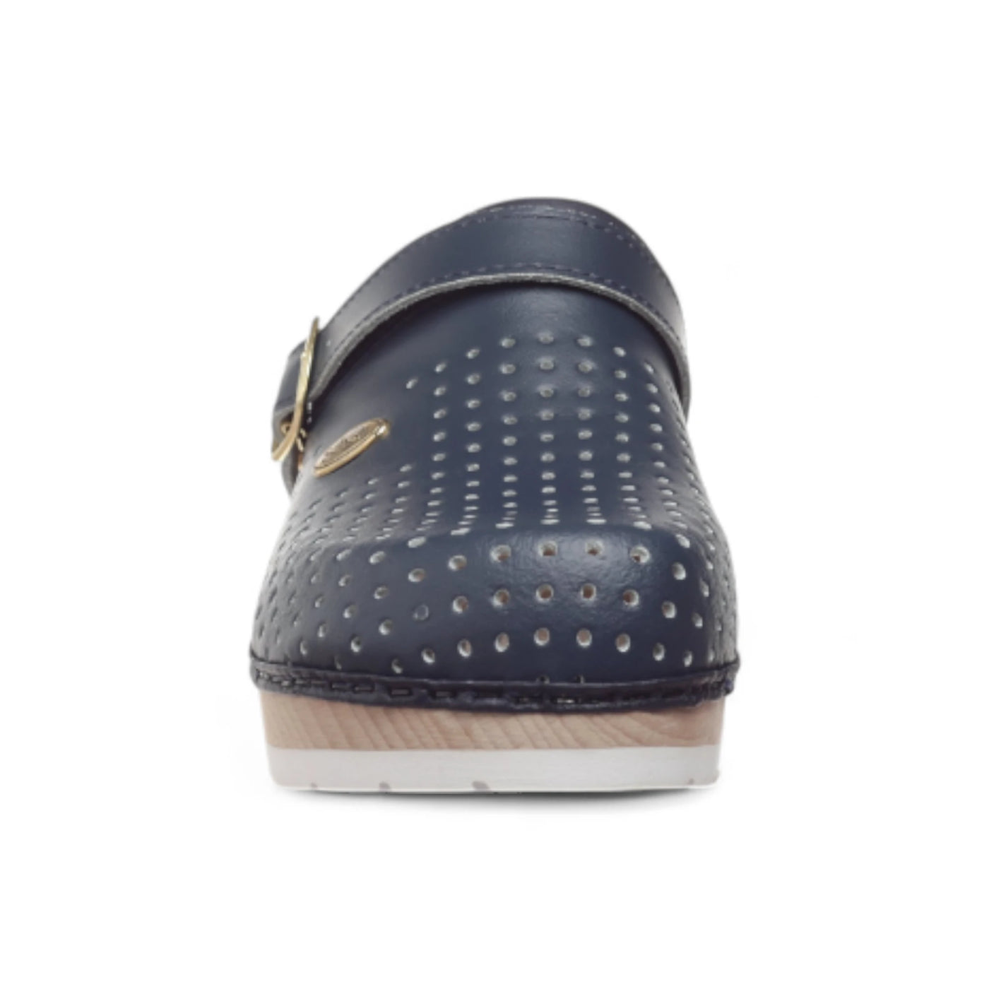 Scholl Clog Supercomfort perforált valódi bőr felsőrész