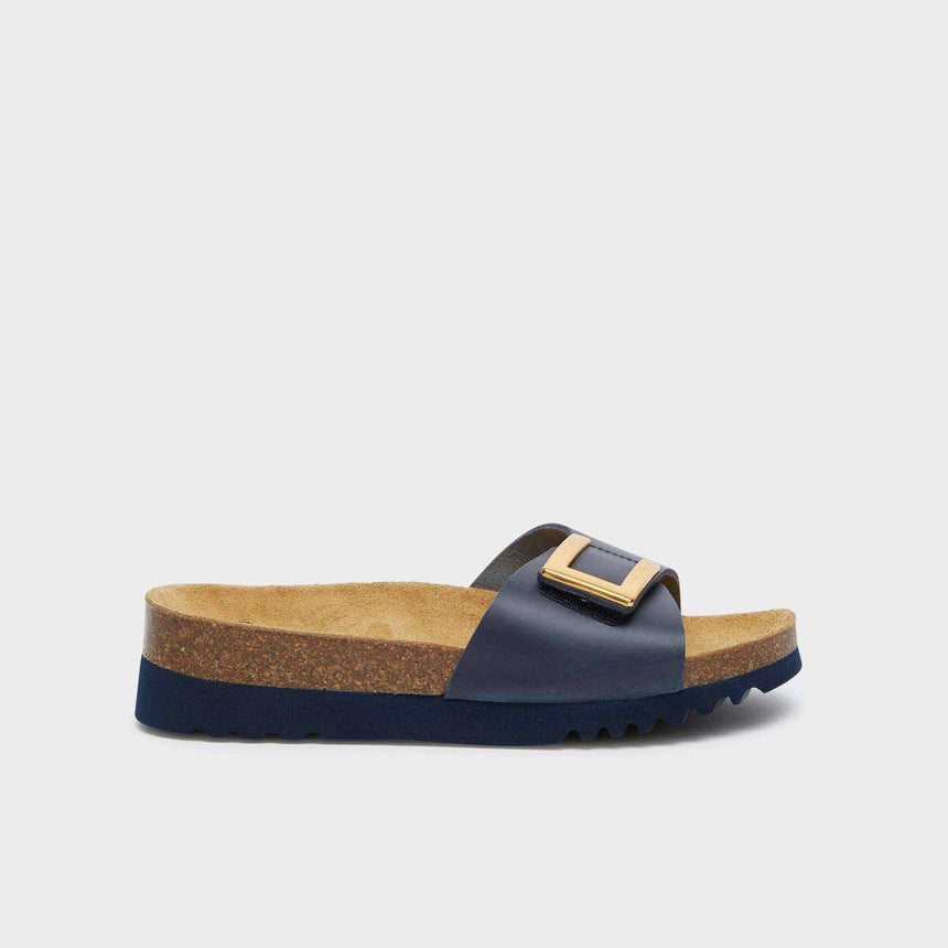 Scholl Monterey Mule - Navy Blue