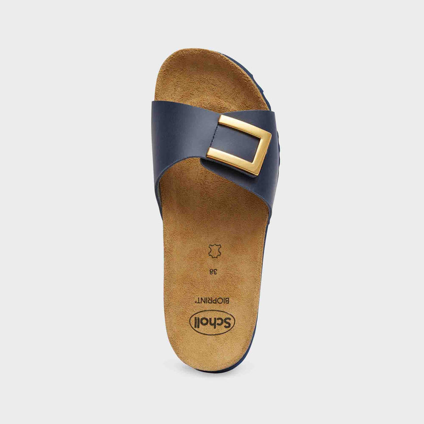 Scholl Monterey Mule - Navy Blue