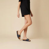 Scholl Monterey Mule - Navy Blue