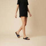 Scholl Monterey Mule - Navy Blue