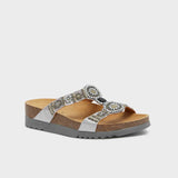 Scholl New Bogota Wedge - Ezüst