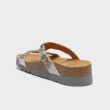 Scholl New Bogota Wedge - Ezüst