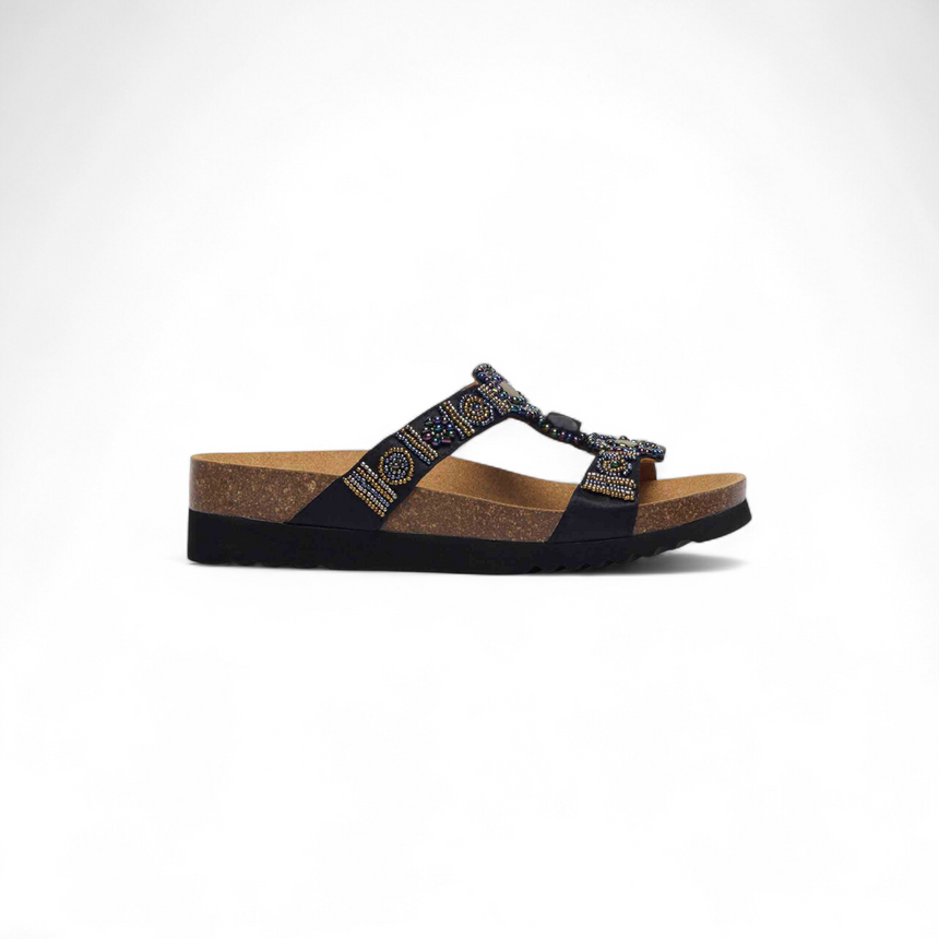 Scholl New Bogota Wedge - Fekete