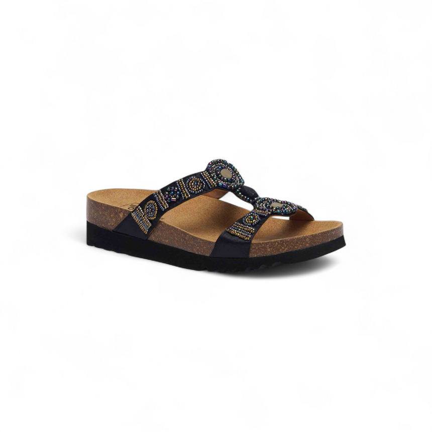 Scholl New Bogota Wedge - Fekete