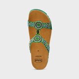 Scholl New Bogota Wedge - Smaragdzöld