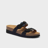 Scholl Palmilla 2 Straps - Fekete