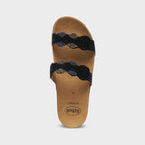 Scholl Palmilla 2 Straps - Fekete