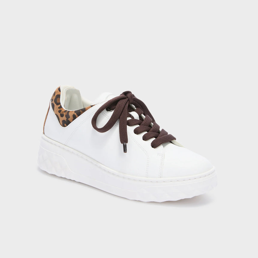 Scholl Urban Laces - White/Leopard