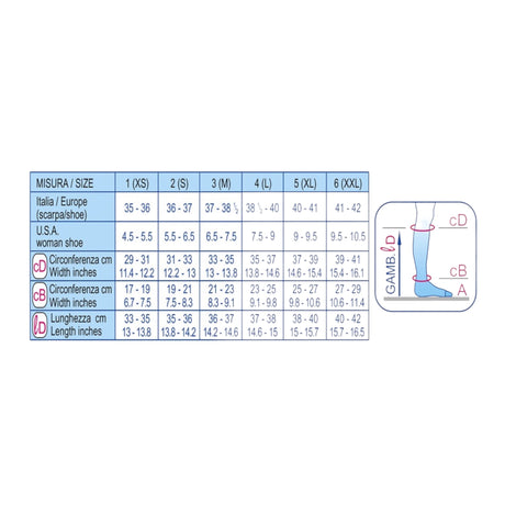 Scudotex 478 Kompressziós térdharisnya - 70 den